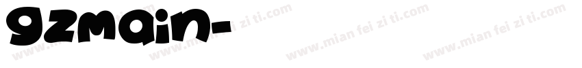 gzmain字体转换
