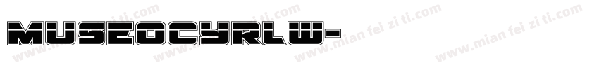museocyrlw字体转换
