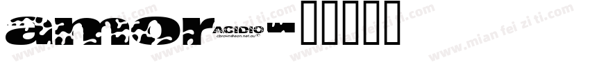amore字体转换
