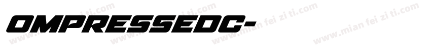 ompressedC字体转换