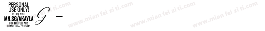 4G字体字体转换