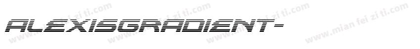 AlexisGradient字体转换