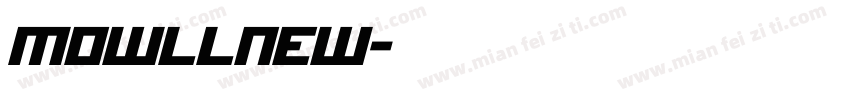 MOWLLNEW字体转换