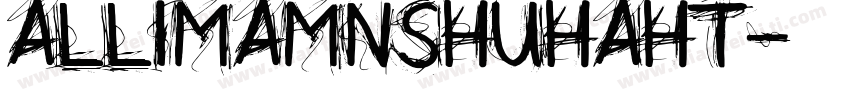 AllimamnshuHaHT字体转换