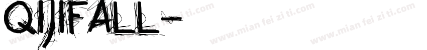QIJIFALL字体转换