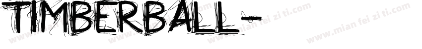 timberball字体转换