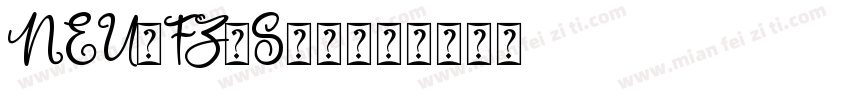 NEU-FZ-S92字体转换