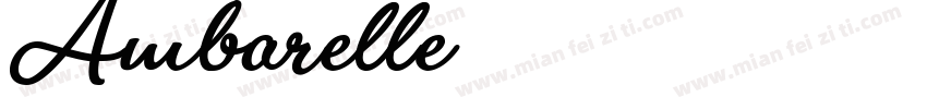 Ambarelle字体转换