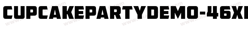 CupcakePartyDemo-46xK字体转换