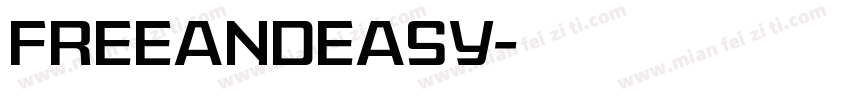 Freeandeasy字体转换