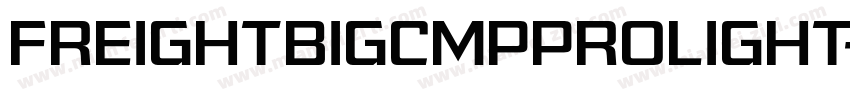 freightbigcmpprolight字体转换