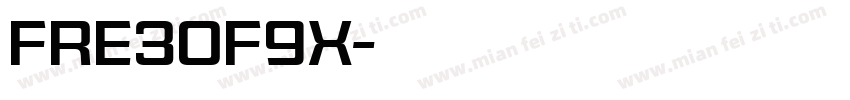 fre3of9x字体转换
