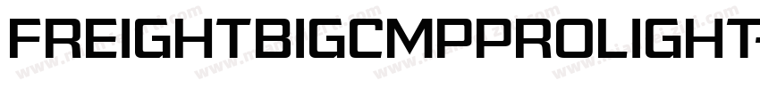 freightbigcmpprolight字体转换