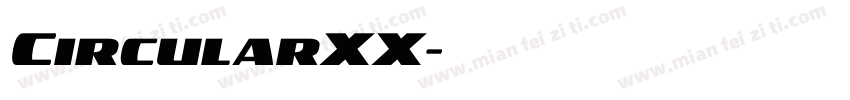 CircularXX字体转换