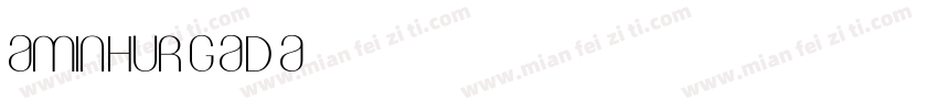 Amin_Hurgada字体转换