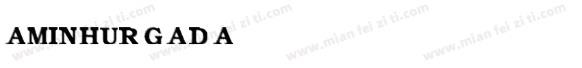 Amin_Hurgada字体转换