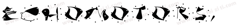 Echomotors字体转换