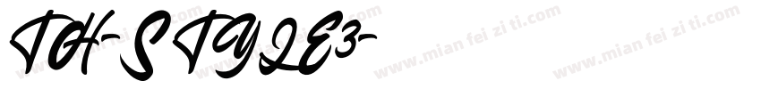 TH-STYLE3字体转换