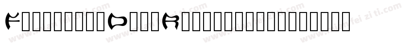 FudelinesDemoRegular-dz3l字体转换
