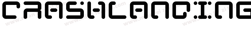 CrashlandingBbItalic-MMpw字体转换
