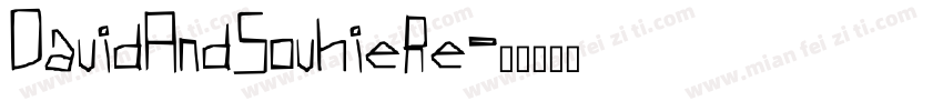 DavidAndSovhieRe字体转换