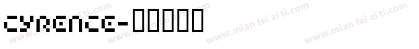 cyrence字体转换