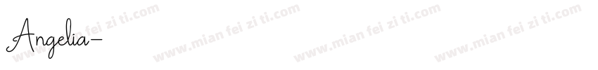 Angelia字体转换