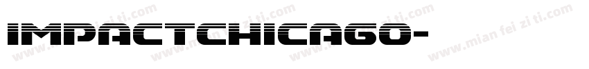 impactchicago字体转换
