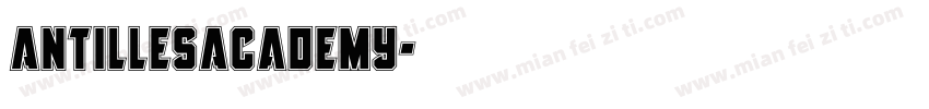 AntillesAcademy字体转换