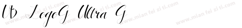 VD-LogoG-Ultra-G字体转换