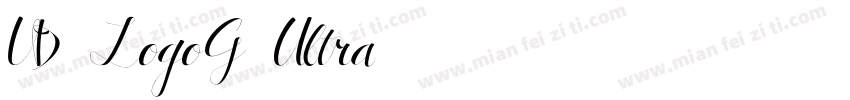 VD-LogoG-Ultra字体转换