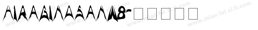 HiraginoSanW8字体转换