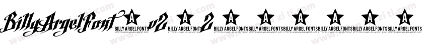BillyArgelFont-vZ8Z字体转换