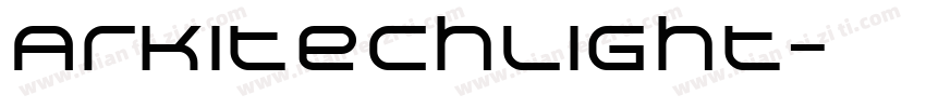 ArkitechLight字体转换