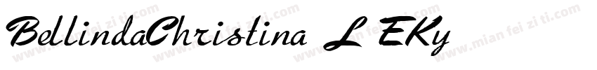 BellindaChristina-L3EKy字体转换