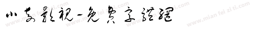 小奇影视字体转换