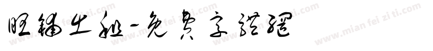 旺铺出租字体转换