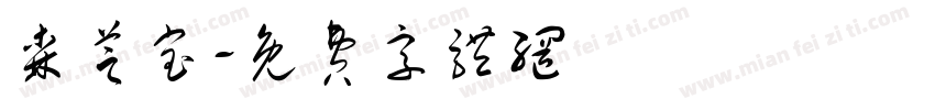 森芝宝字体转换