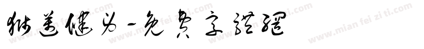 狮迈健身字体转换