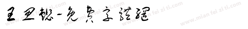 王思懿字体转换