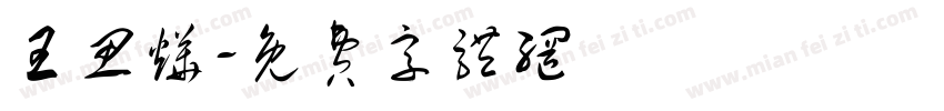 王思烨字体转换