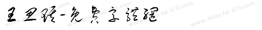 王思琪字体转换