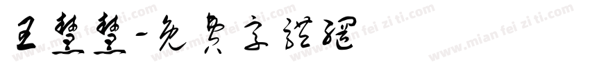 王慧慧字体转换