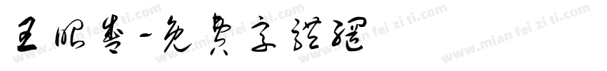 王昭盛字体转换