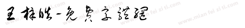 王梓皓字体转换