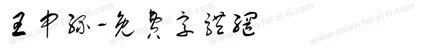 王申缘字体转换