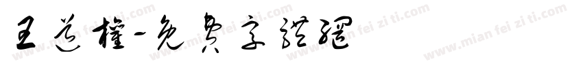 王道权字体转换
