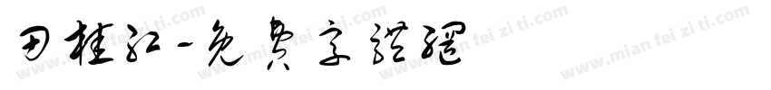 田桂红字体转换