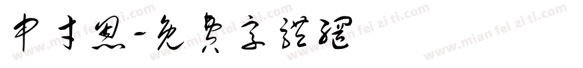 申才恩字体转换