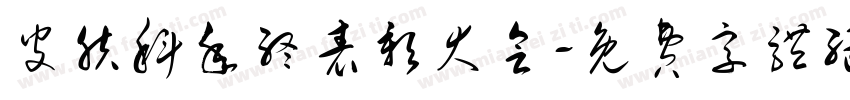 皮肤科年终表彰大会字体转换